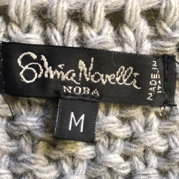 Shina Novelli Noba Italian Alpaca Wool Cable Sweater - Picture 4 of 9